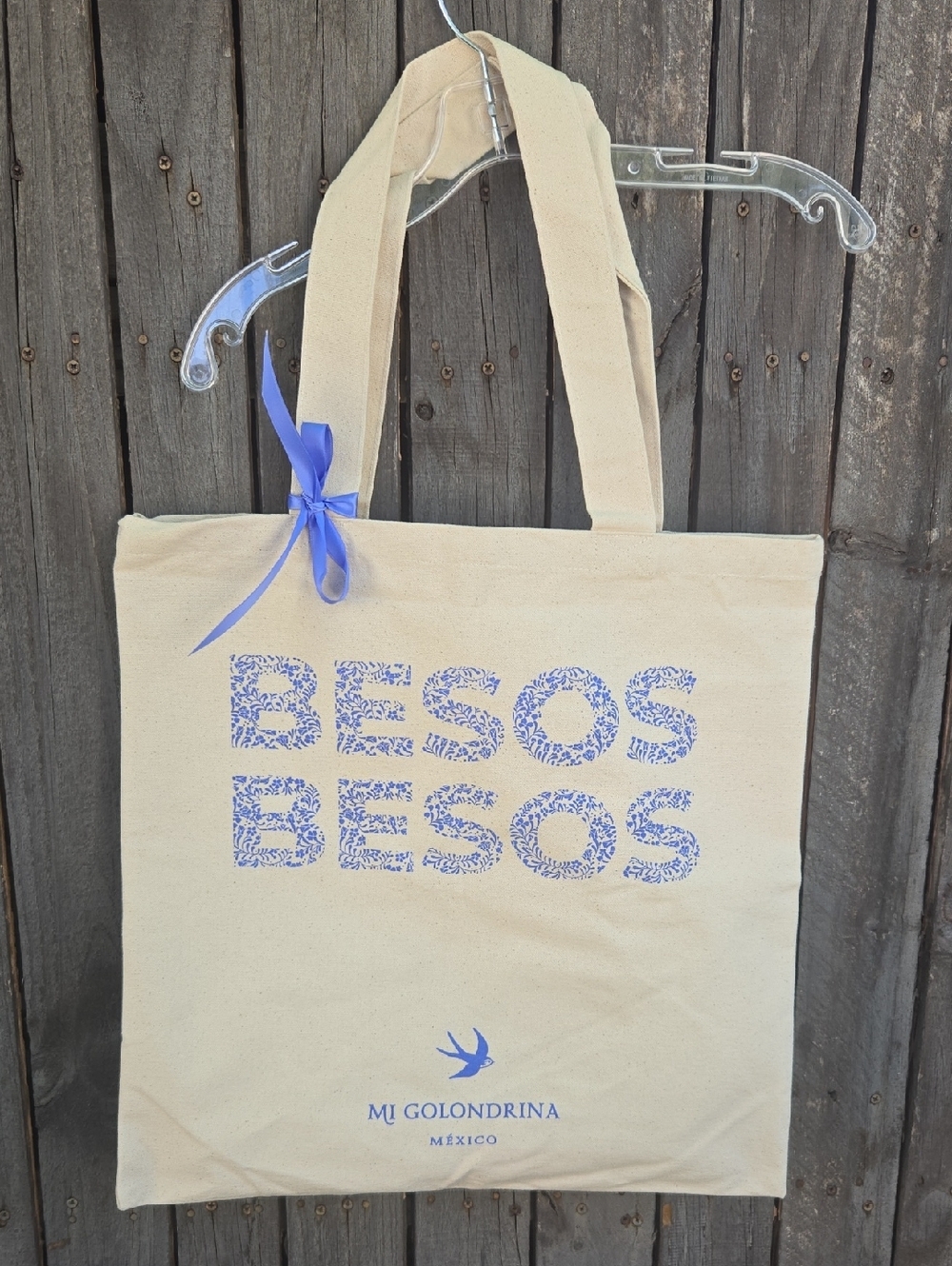 Mi Golondrina Canvas Tote New